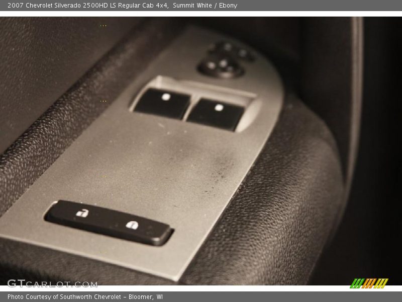 Summit White / Ebony 2007 Chevrolet Silverado 2500HD LS Regular Cab 4x4