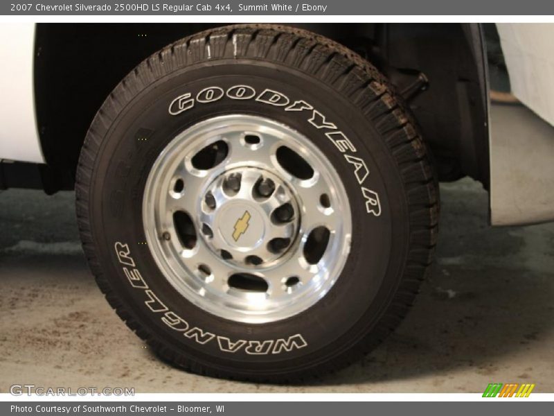Summit White / Ebony 2007 Chevrolet Silverado 2500HD LS Regular Cab 4x4