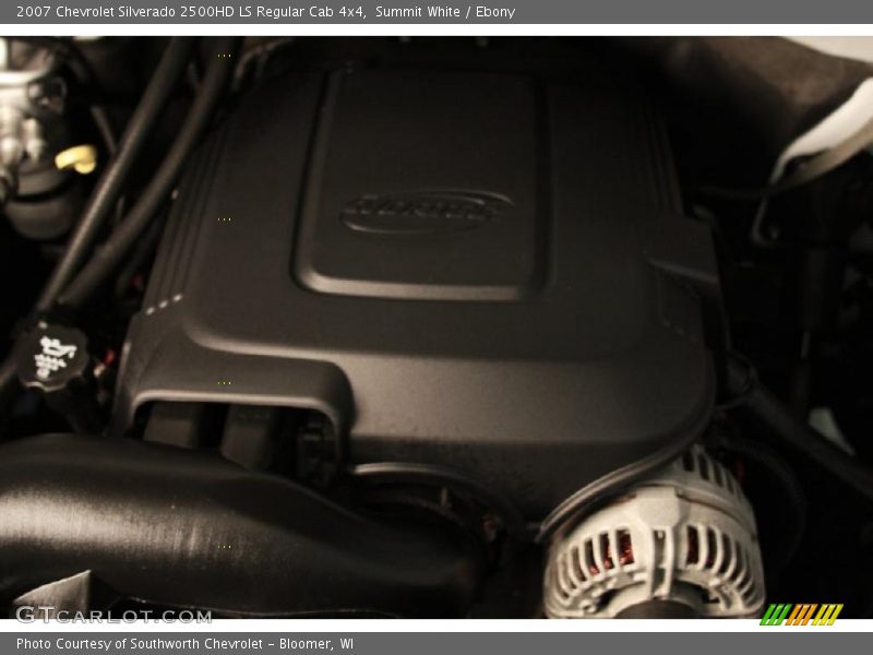 Summit White / Ebony 2007 Chevrolet Silverado 2500HD LS Regular Cab 4x4