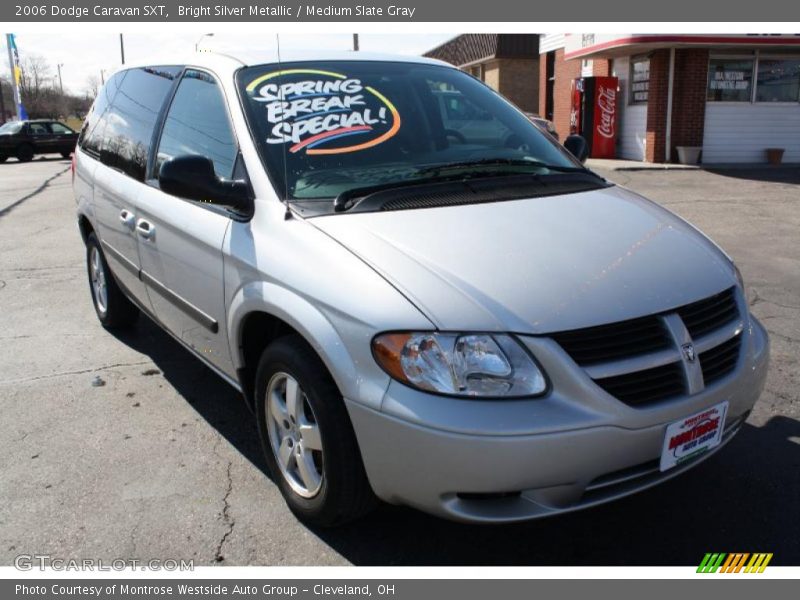 Bright Silver Metallic / Medium Slate Gray 2006 Dodge Caravan SXT