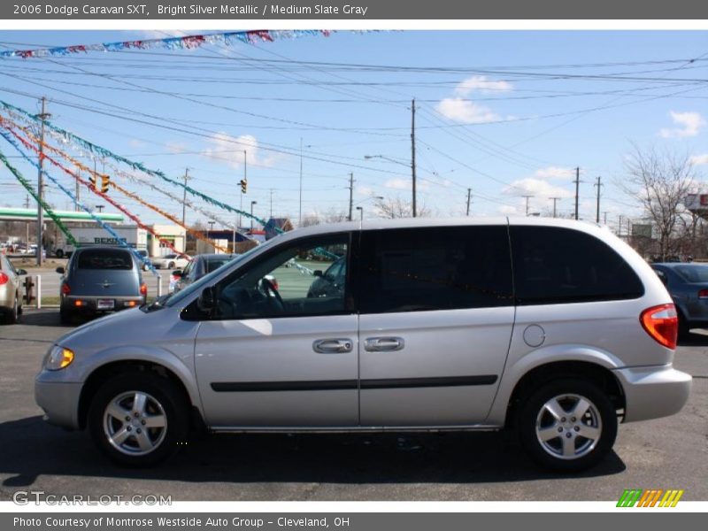 Bright Silver Metallic / Medium Slate Gray 2006 Dodge Caravan SXT