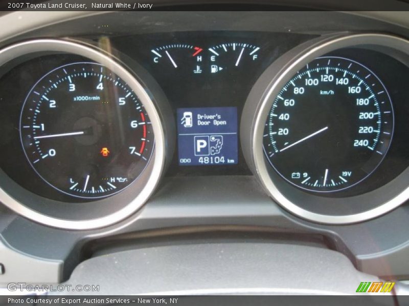  2007 Land Cruiser   Gauges