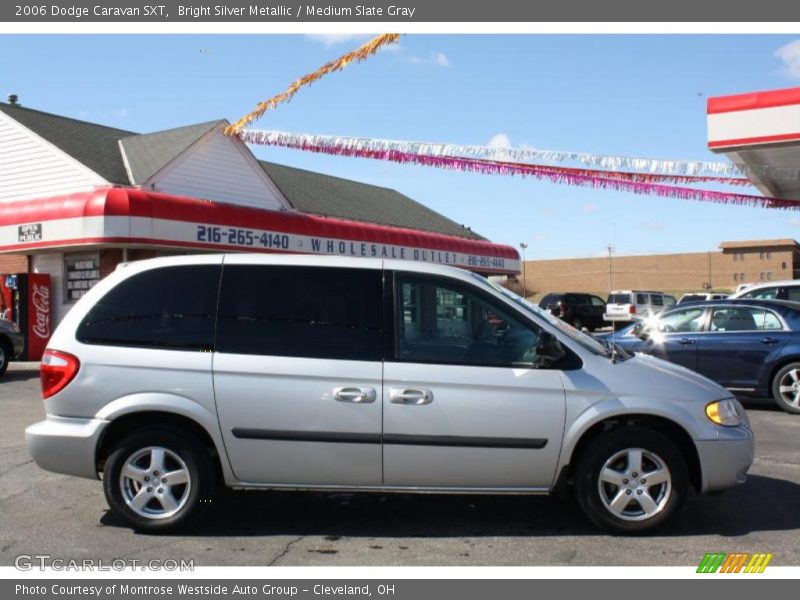 Bright Silver Metallic / Medium Slate Gray 2006 Dodge Caravan SXT