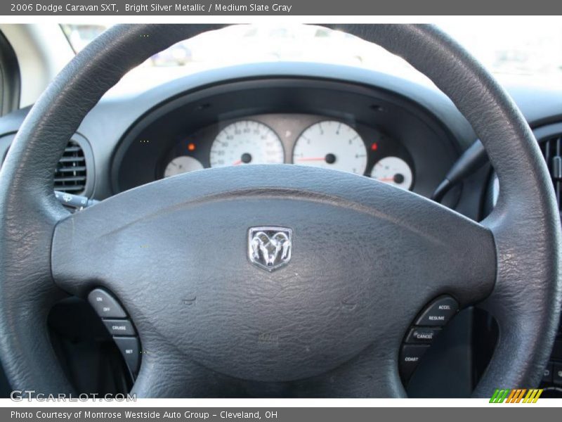 Bright Silver Metallic / Medium Slate Gray 2006 Dodge Caravan SXT