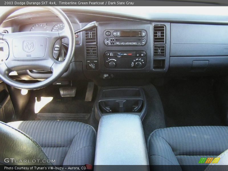 Timberline Green Pearlcoat / Dark Slate Gray 2003 Dodge Durango SXT 4x4