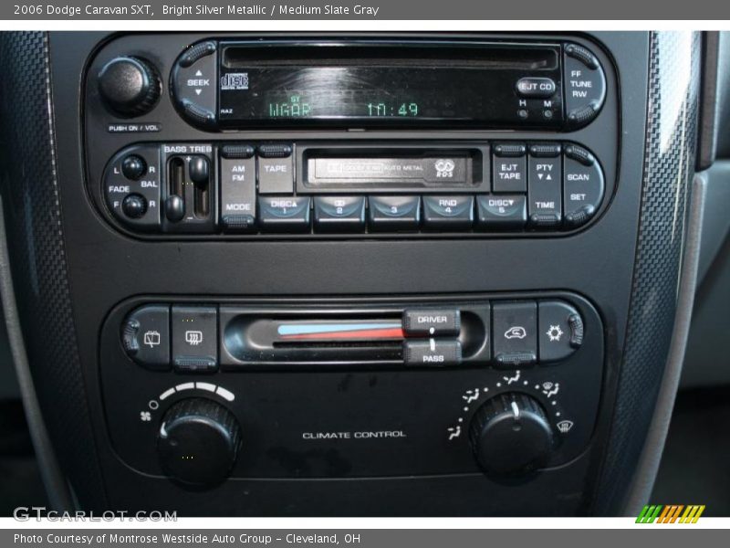 Bright Silver Metallic / Medium Slate Gray 2006 Dodge Caravan SXT