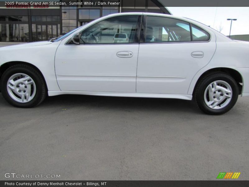 Summit White / Dark Pewter 2005 Pontiac Grand Am SE Sedan