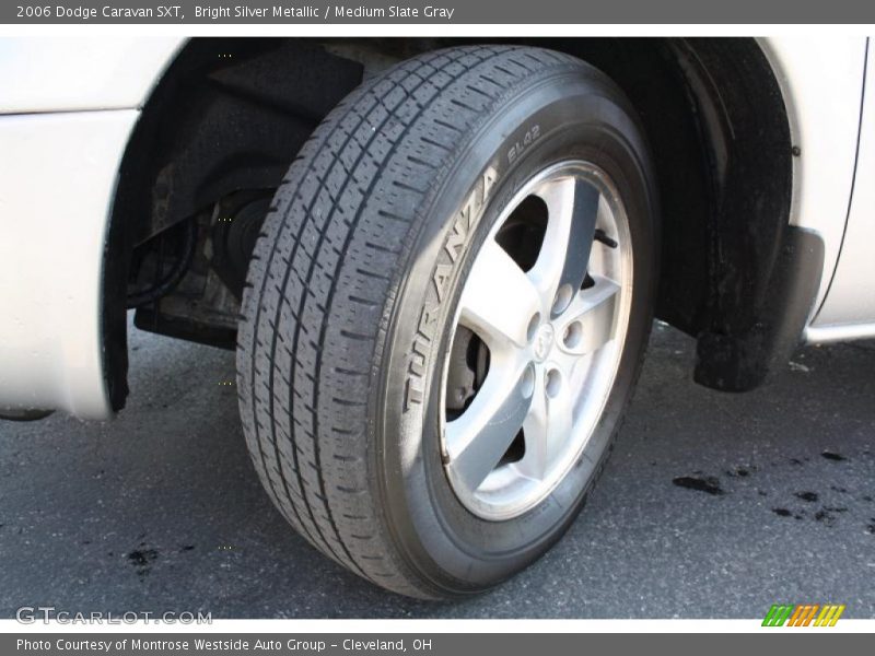 Bright Silver Metallic / Medium Slate Gray 2006 Dodge Caravan SXT