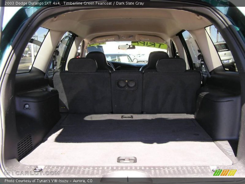 Timberline Green Pearlcoat / Dark Slate Gray 2003 Dodge Durango SXT 4x4