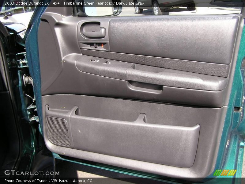 Timberline Green Pearlcoat / Dark Slate Gray 2003 Dodge Durango SXT 4x4