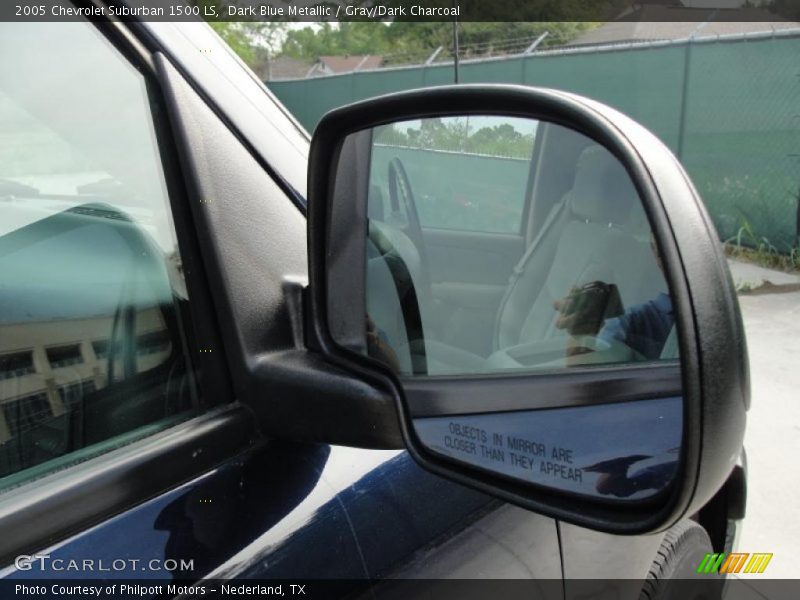 Dark Blue Metallic / Gray/Dark Charcoal 2005 Chevrolet Suburban 1500 LS