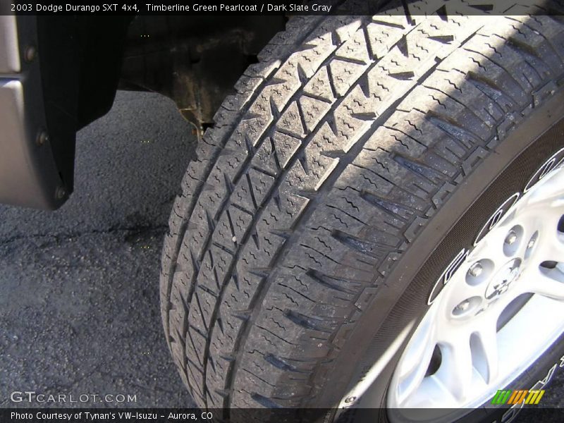 Timberline Green Pearlcoat / Dark Slate Gray 2003 Dodge Durango SXT 4x4