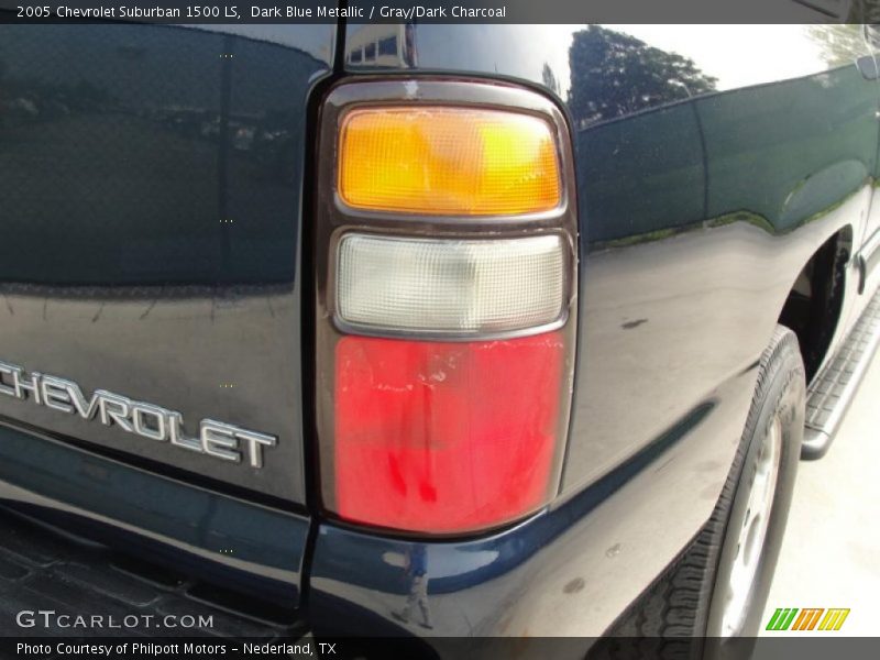 Dark Blue Metallic / Gray/Dark Charcoal 2005 Chevrolet Suburban 1500 LS