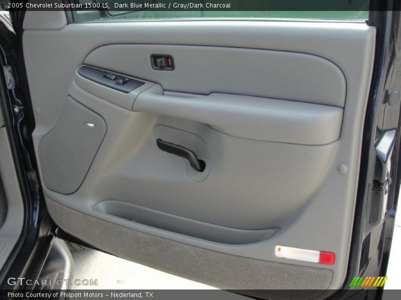 Dark Blue Metallic / Gray/Dark Charcoal 2005 Chevrolet Suburban 1500 LS