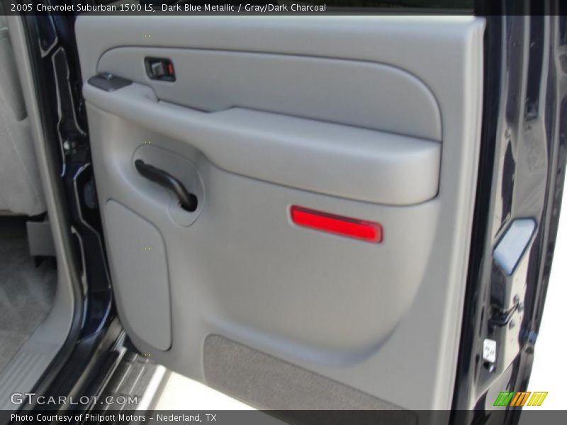 Dark Blue Metallic / Gray/Dark Charcoal 2005 Chevrolet Suburban 1500 LS