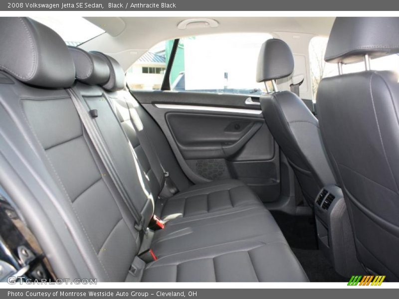 Black / Anthracite Black 2008 Volkswagen Jetta SE Sedan