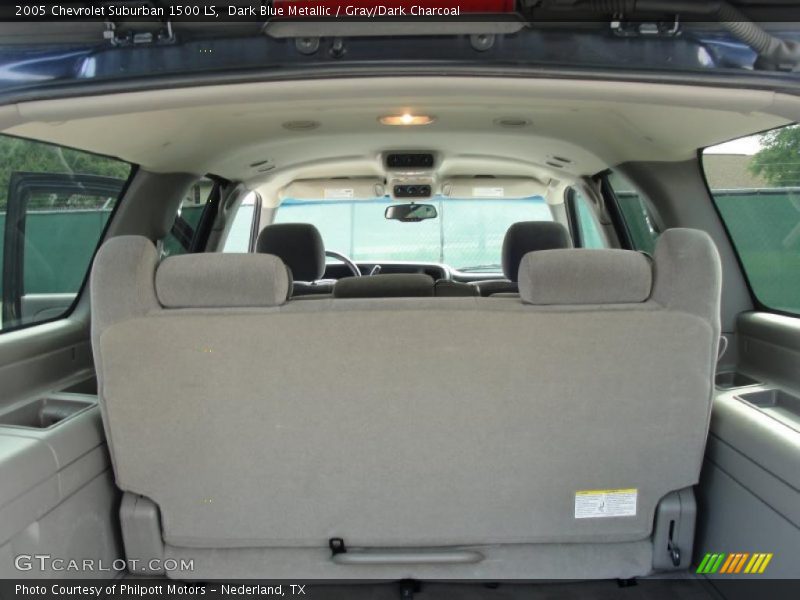 Dark Blue Metallic / Gray/Dark Charcoal 2005 Chevrolet Suburban 1500 LS