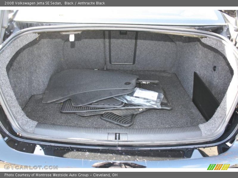 Black / Anthracite Black 2008 Volkswagen Jetta SE Sedan