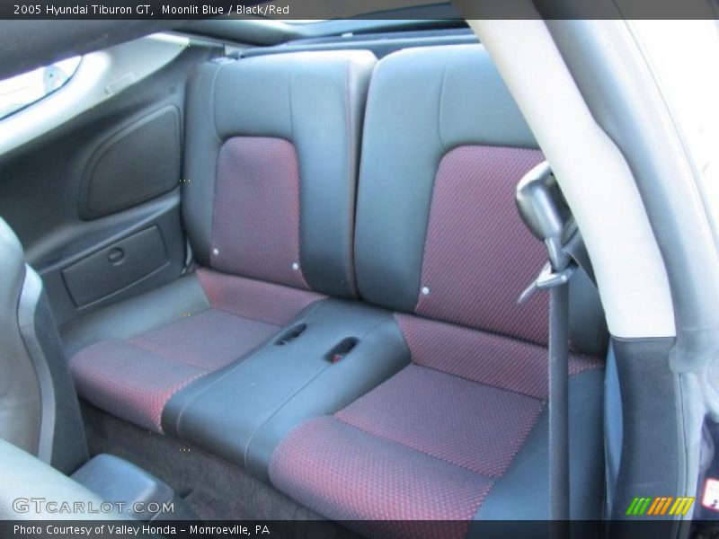 Moonlit Blue / Black/Red 2005 Hyundai Tiburon GT