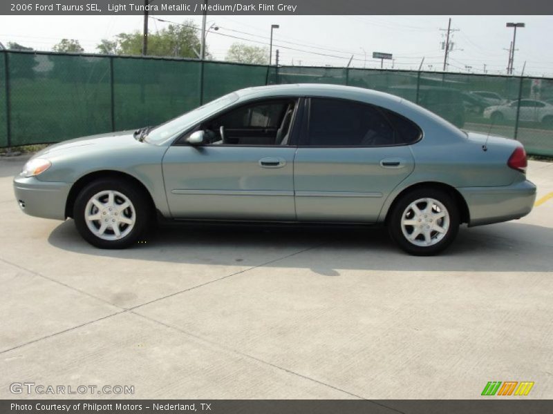 Light Tundra Metallic / Medium/Dark Flint Grey 2006 Ford Taurus SEL