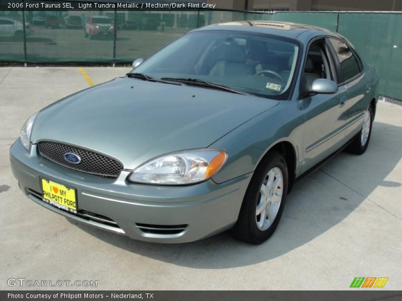 Light Tundra Metallic / Medium/Dark Flint Grey 2006 Ford Taurus SEL