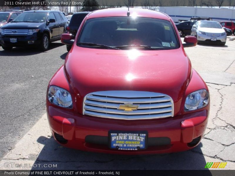 Victory Red / Ebony 2011 Chevrolet HHR LT