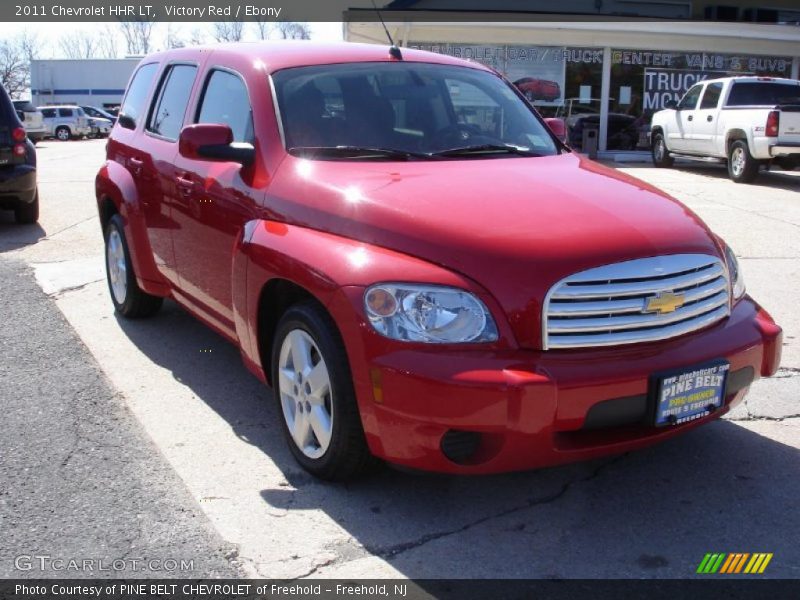 Victory Red / Ebony 2011 Chevrolet HHR LT