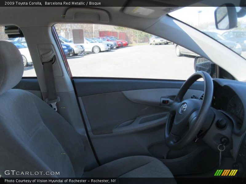 Barcelona Red Metallic / Bisque 2009 Toyota Corolla