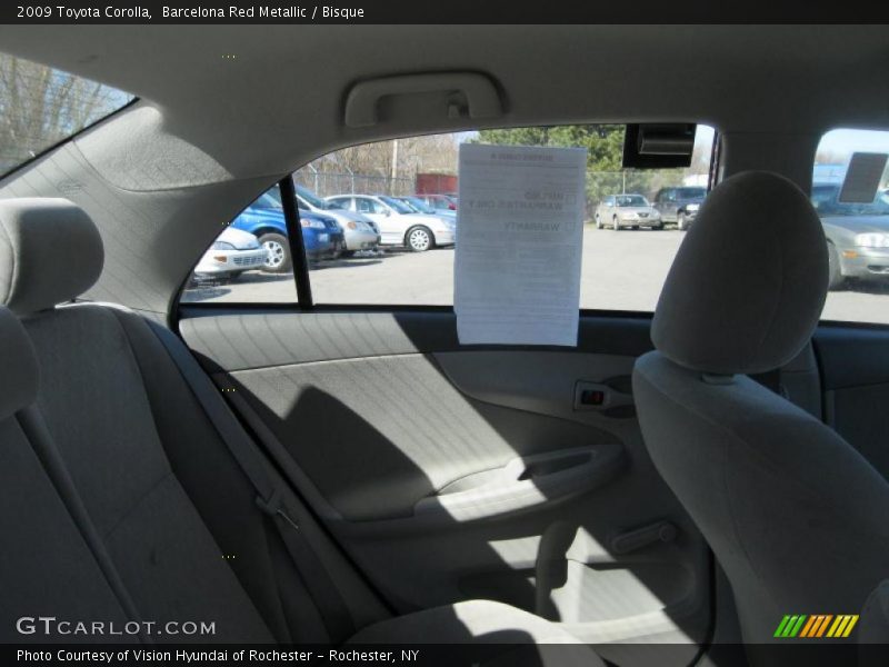 Barcelona Red Metallic / Bisque 2009 Toyota Corolla
