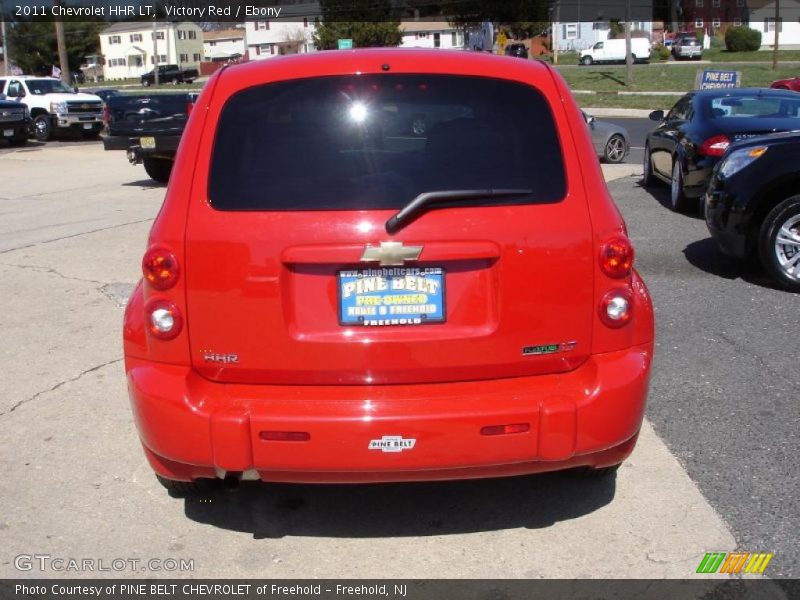 Victory Red / Ebony 2011 Chevrolet HHR LT