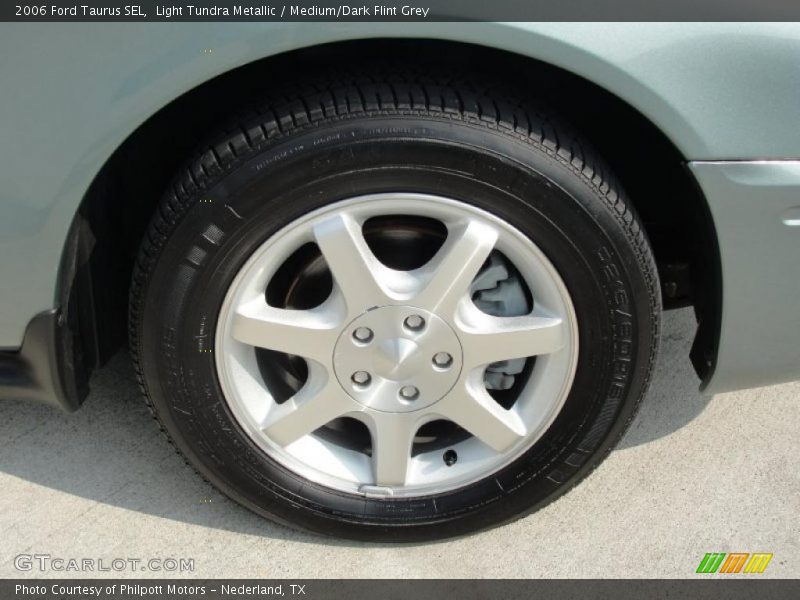 Light Tundra Metallic / Medium/Dark Flint Grey 2006 Ford Taurus SEL