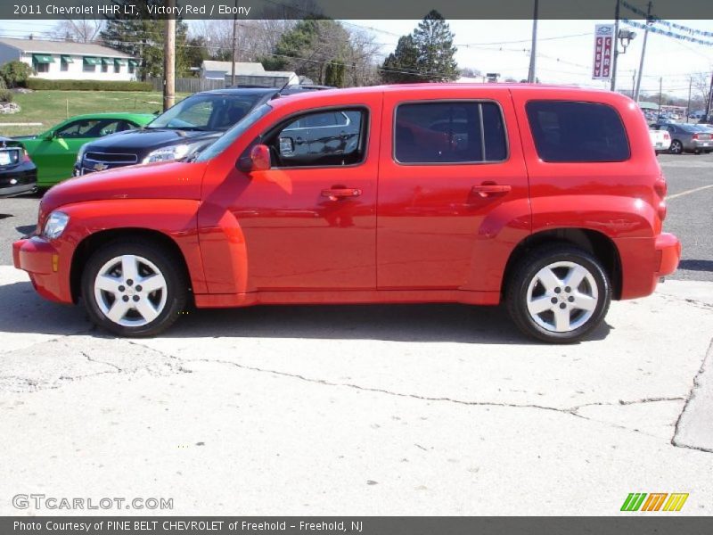 Victory Red / Ebony 2011 Chevrolet HHR LT