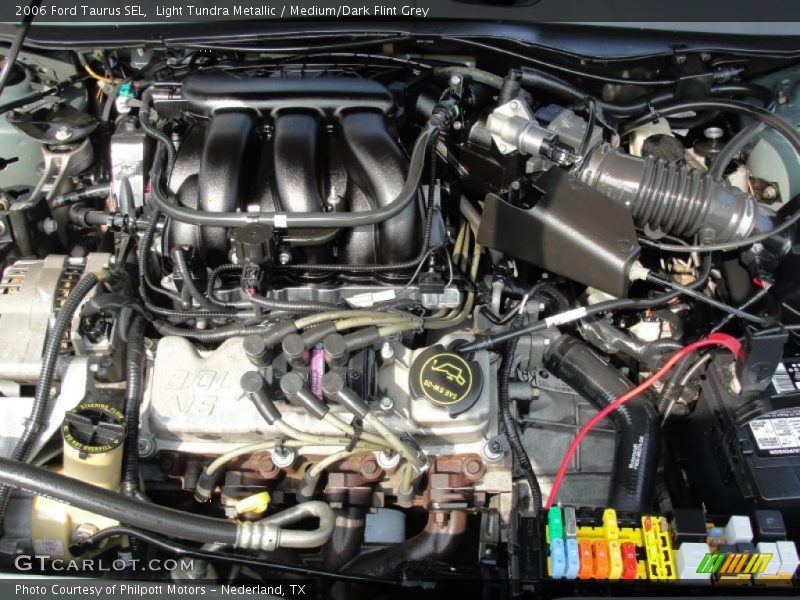 Light Tundra Metallic / Medium/Dark Flint Grey 2006 Ford Taurus SEL