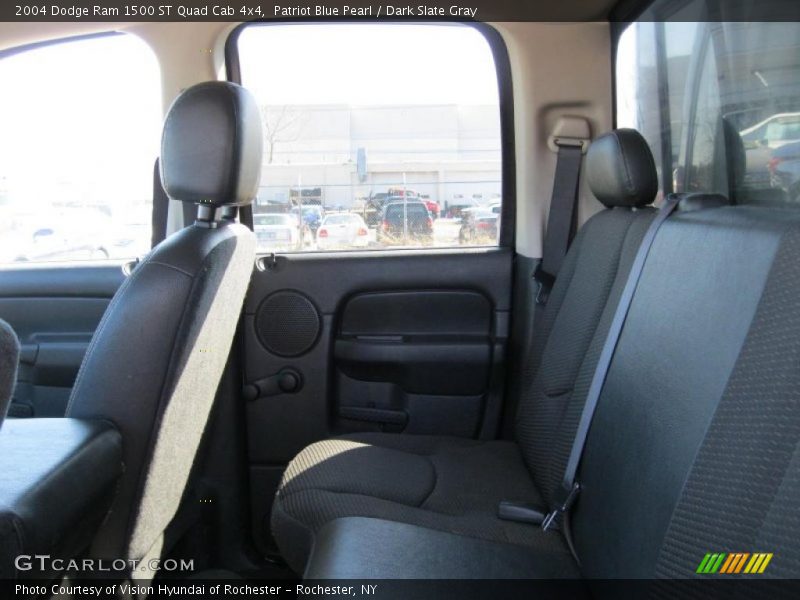 Patriot Blue Pearl / Dark Slate Gray 2004 Dodge Ram 1500 ST Quad Cab 4x4