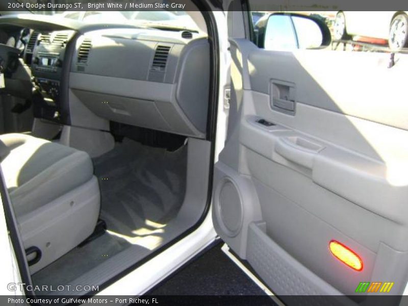 Bright White / Medium Slate Gray 2004 Dodge Durango ST