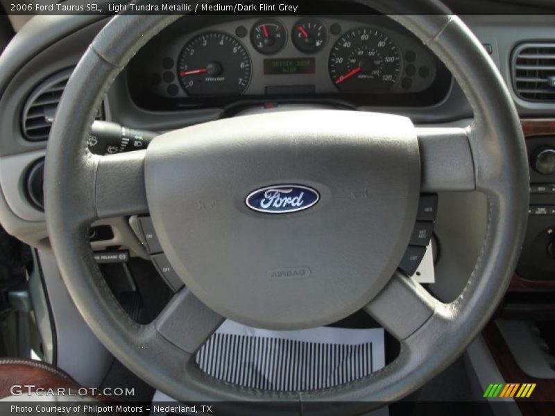 Light Tundra Metallic / Medium/Dark Flint Grey 2006 Ford Taurus SEL