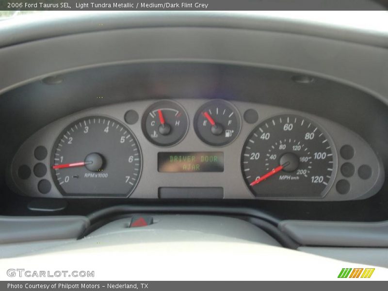Light Tundra Metallic / Medium/Dark Flint Grey 2006 Ford Taurus SEL