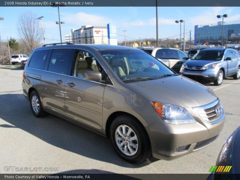Mocha Metallic / Ivory 2008 Honda Odyssey EX-L
