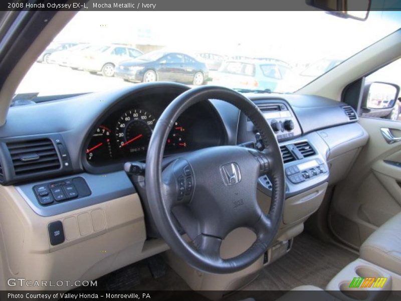 Mocha Metallic / Ivory 2008 Honda Odyssey EX-L