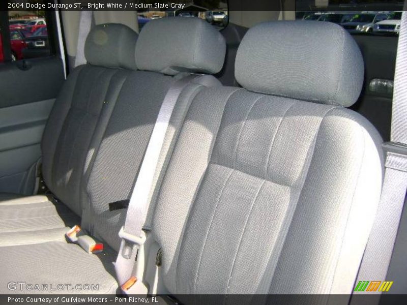 Bright White / Medium Slate Gray 2004 Dodge Durango ST