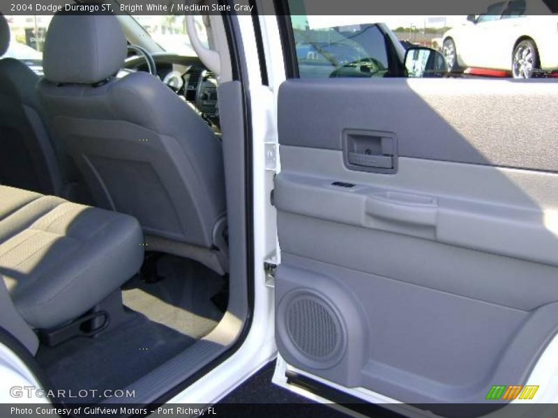 Bright White / Medium Slate Gray 2004 Dodge Durango ST