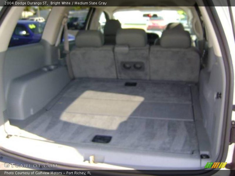 Bright White / Medium Slate Gray 2004 Dodge Durango ST
