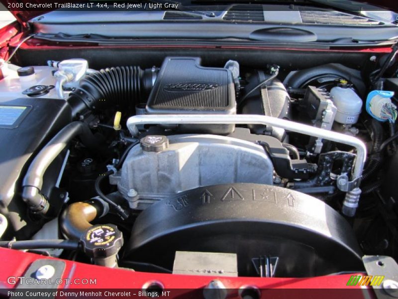 Red Jewel / Light Gray 2008 Chevrolet TrailBlazer LT 4x4