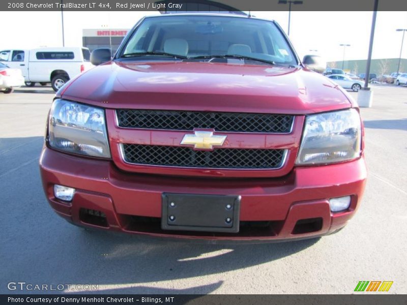Red Jewel / Light Gray 2008 Chevrolet TrailBlazer LT 4x4