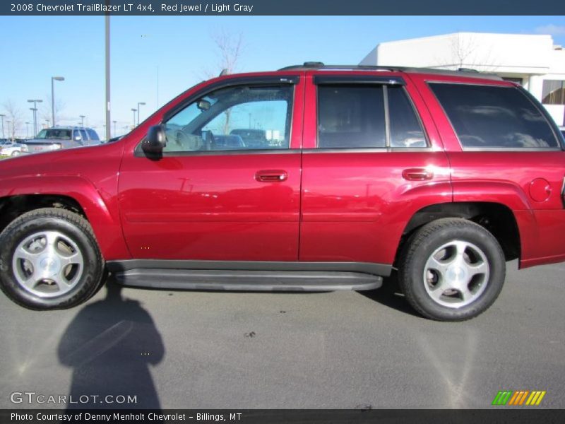 Red Jewel / Light Gray 2008 Chevrolet TrailBlazer LT 4x4
