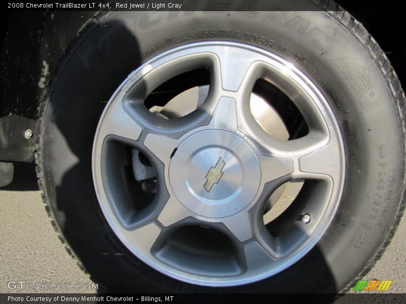 Red Jewel / Light Gray 2008 Chevrolet TrailBlazer LT 4x4