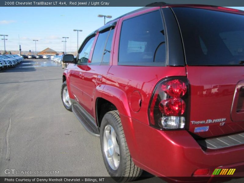 Red Jewel / Light Gray 2008 Chevrolet TrailBlazer LT 4x4