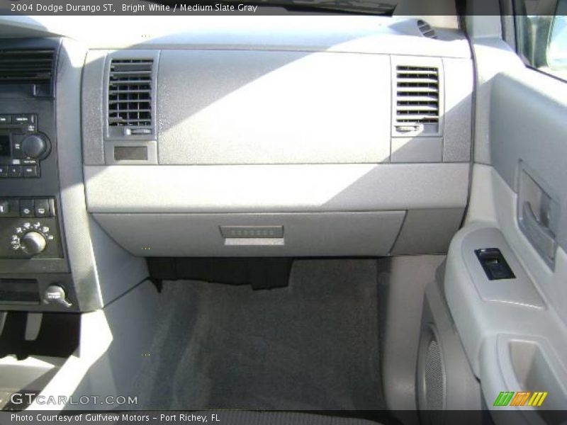 Bright White / Medium Slate Gray 2004 Dodge Durango ST