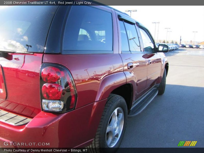 Red Jewel / Light Gray 2008 Chevrolet TrailBlazer LT 4x4