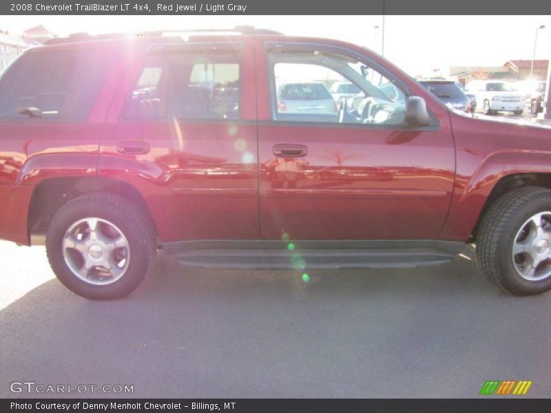 Red Jewel / Light Gray 2008 Chevrolet TrailBlazer LT 4x4